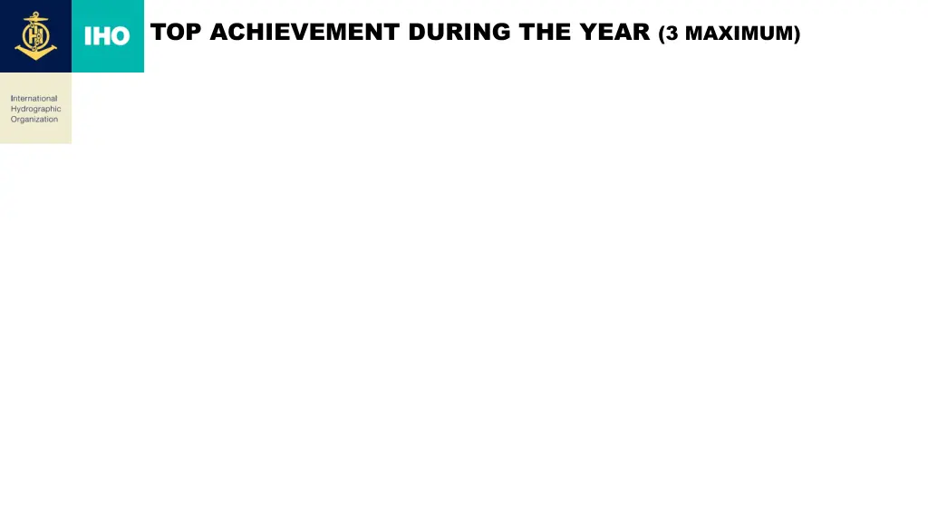 top achievement during the year 3 maximum