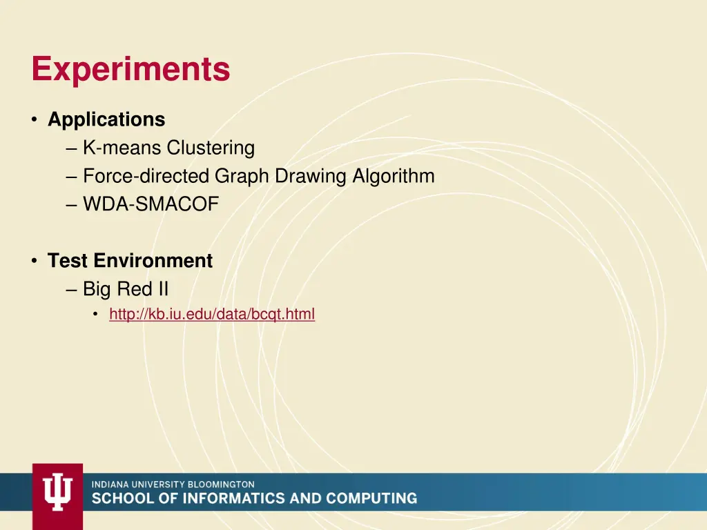 experiments