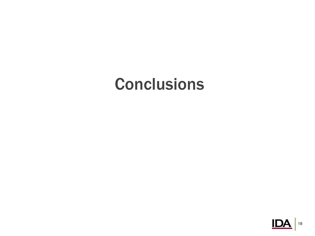 conclusions