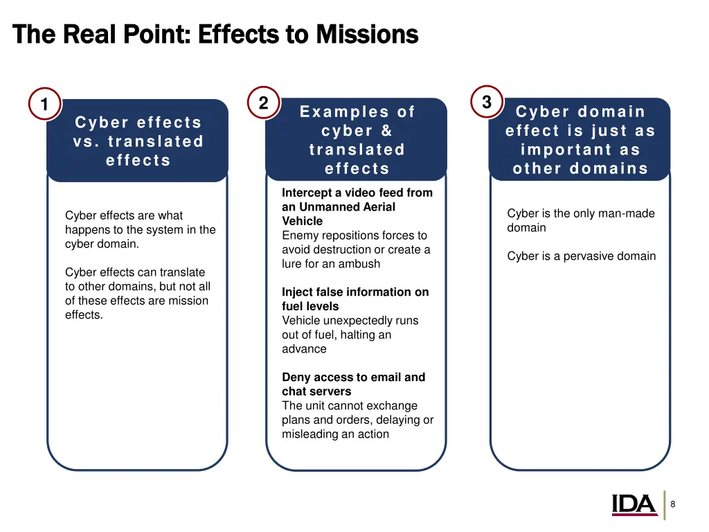 the real point effects to missions the real point