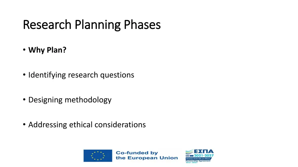 research planning phases research planning phases