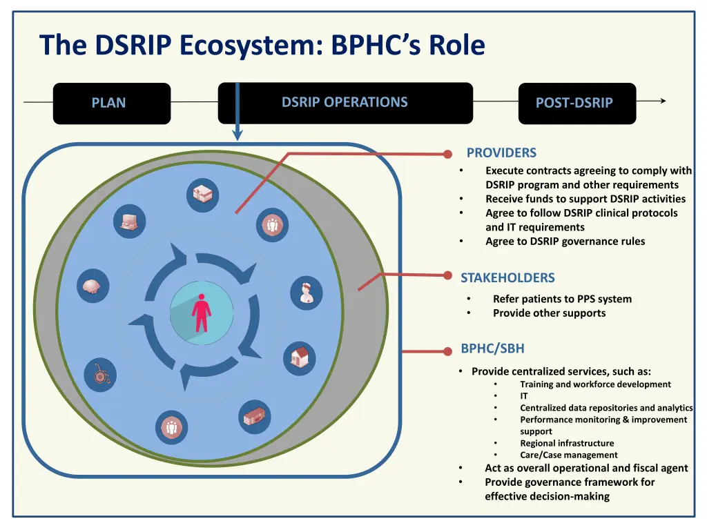 the dsrip ecosystem bphc s role