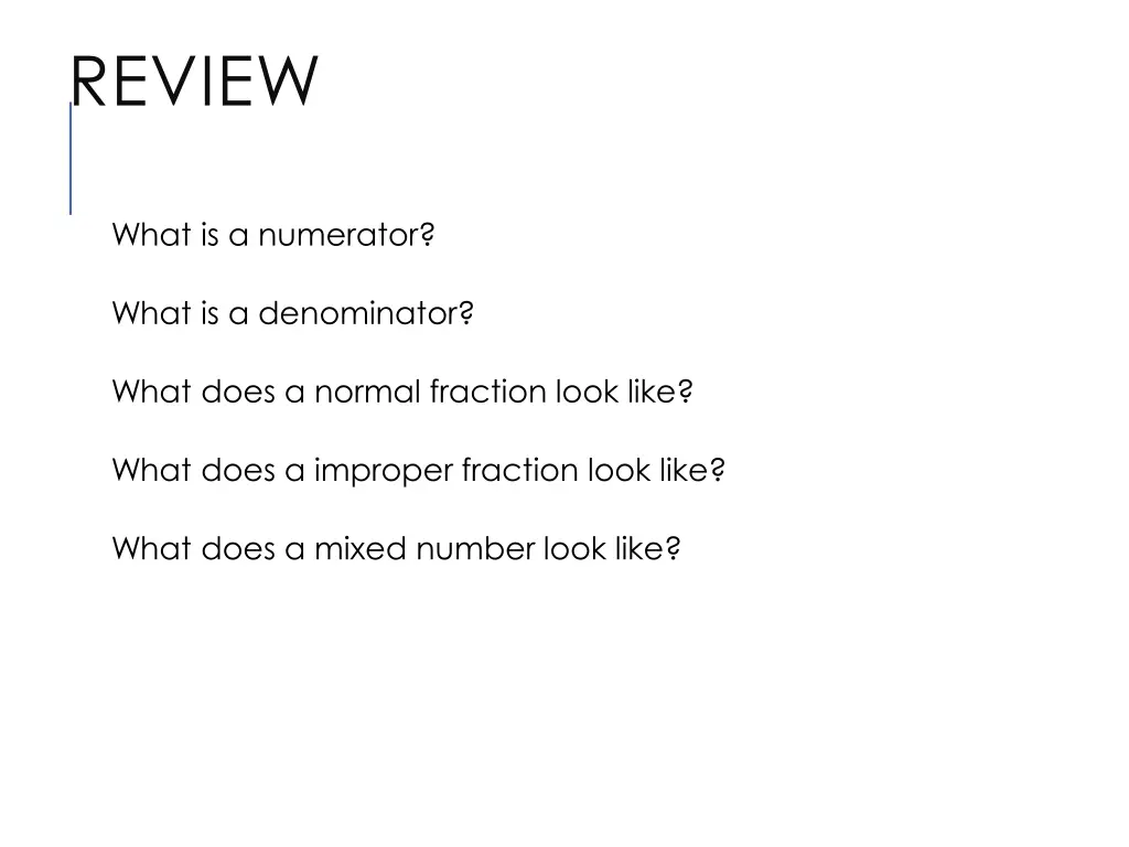 review