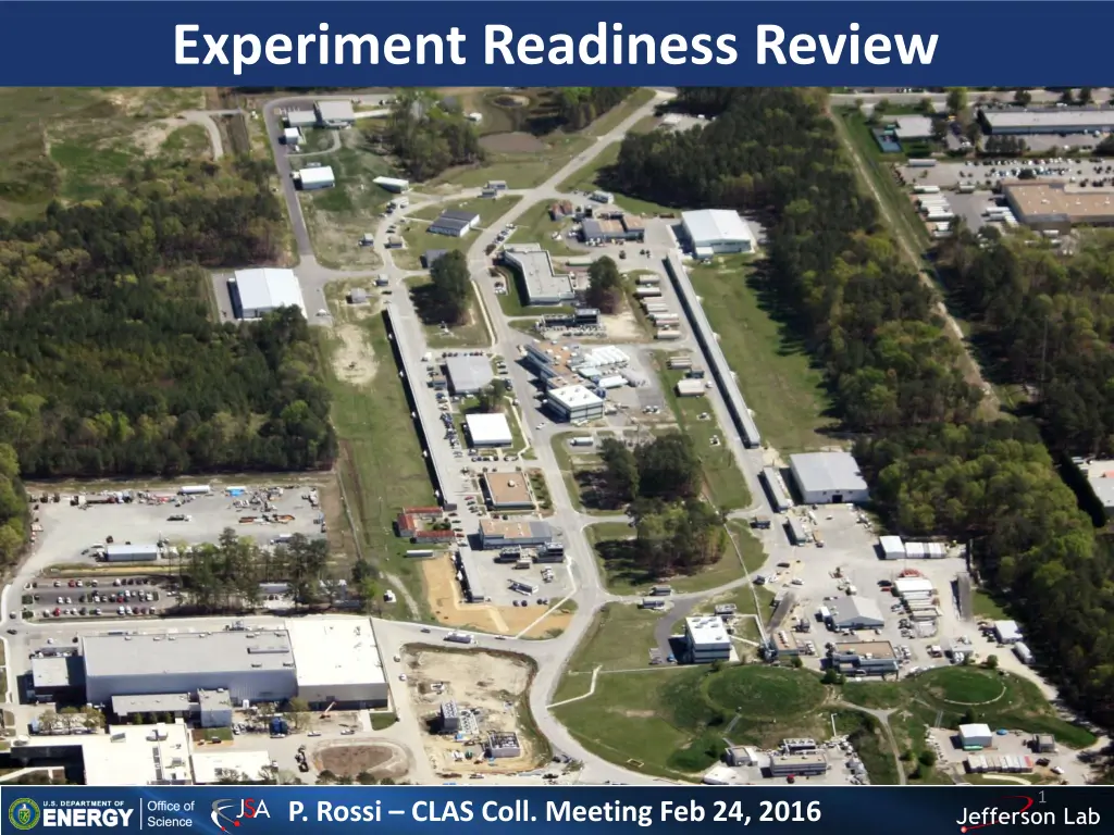 experiment readiness review