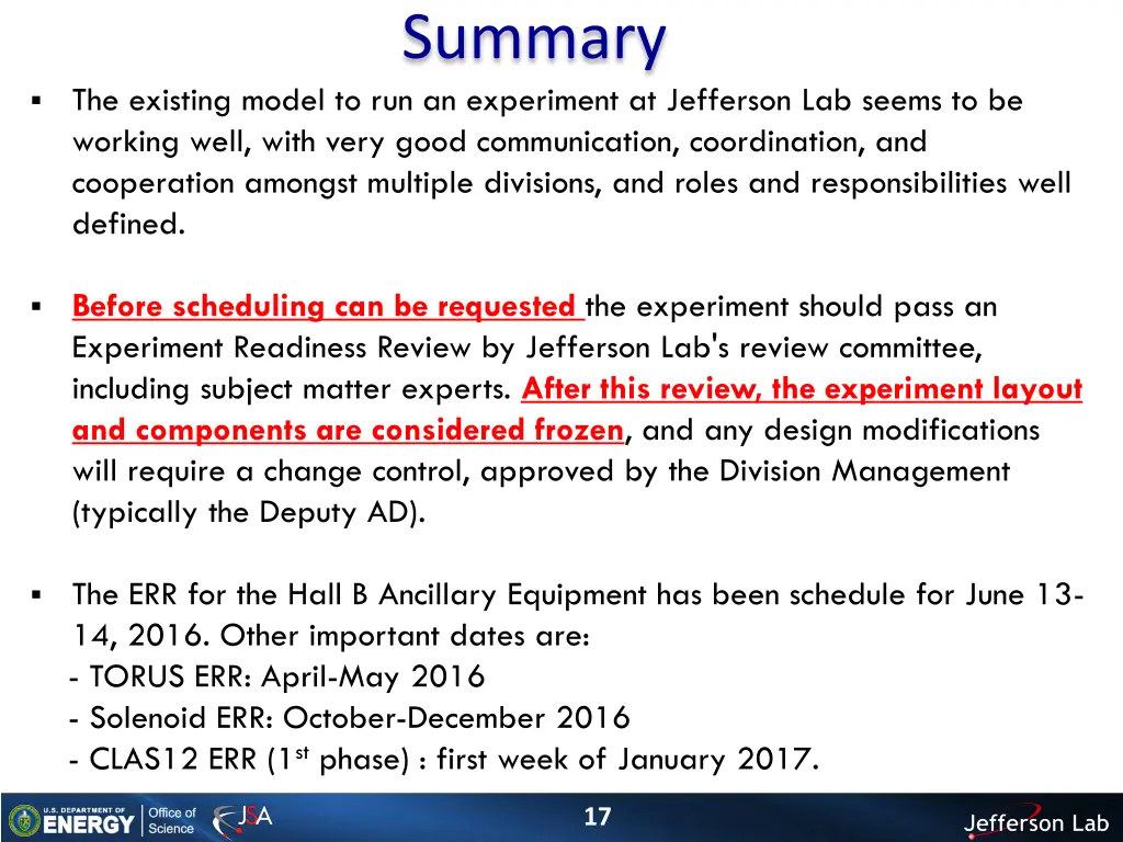 summary