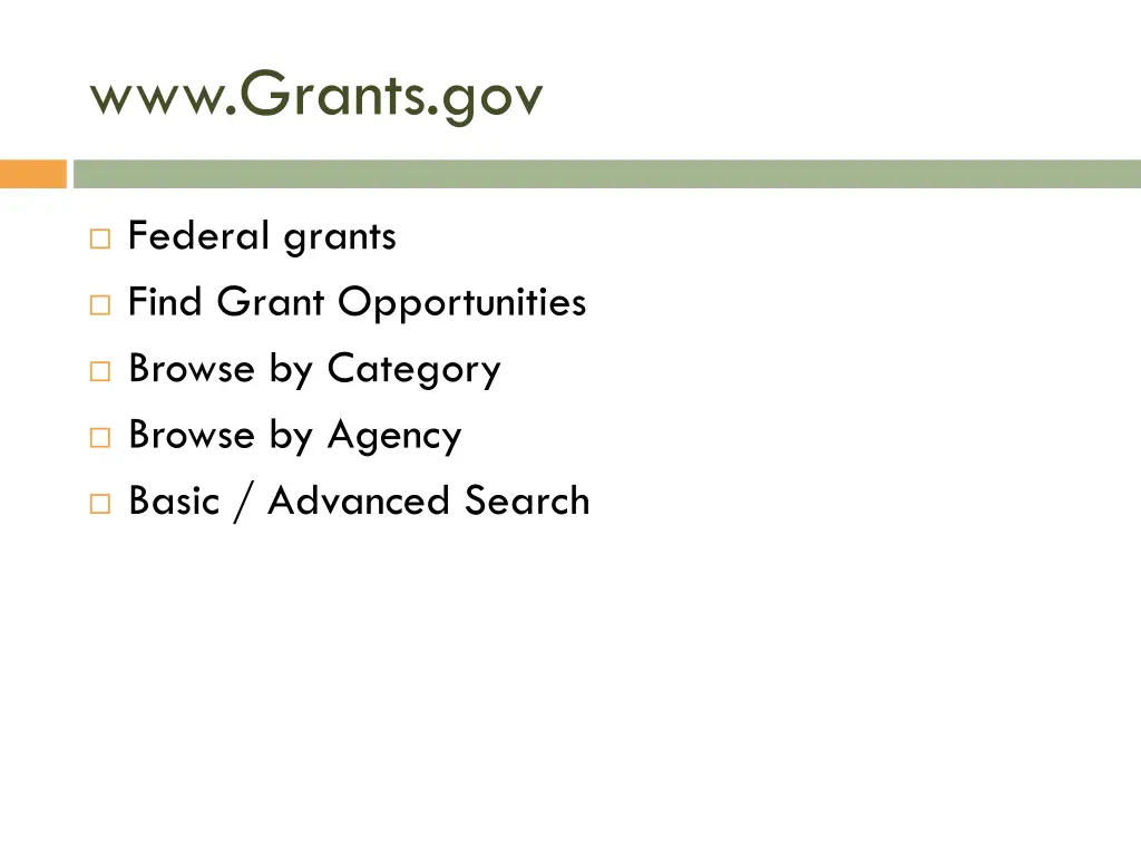 www grants gov