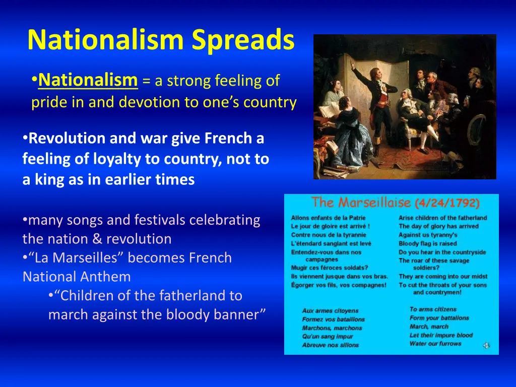 nationalism spreads