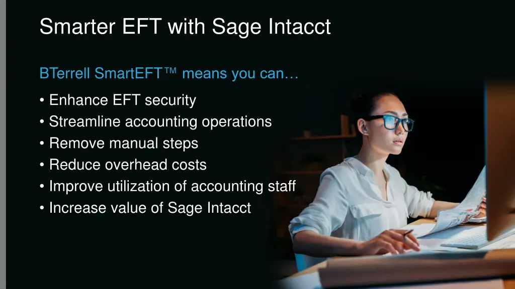 smarter eft with sage intacct