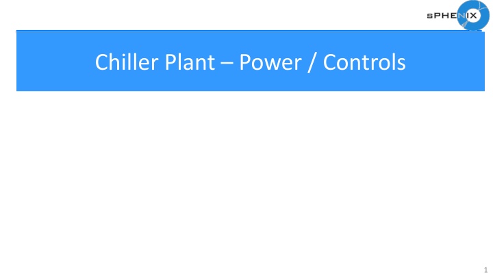 chiller plant power controls