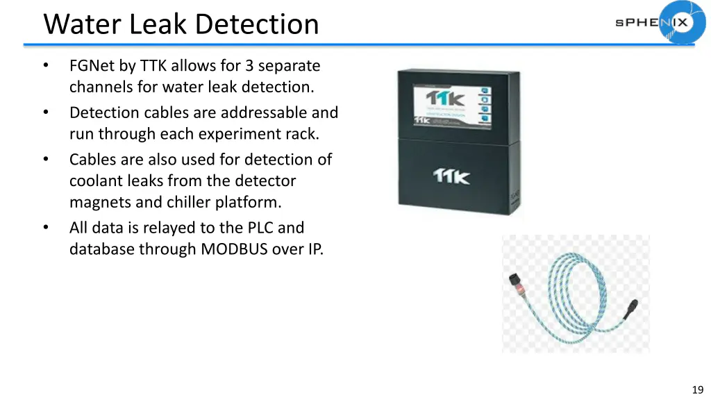 water leak detection