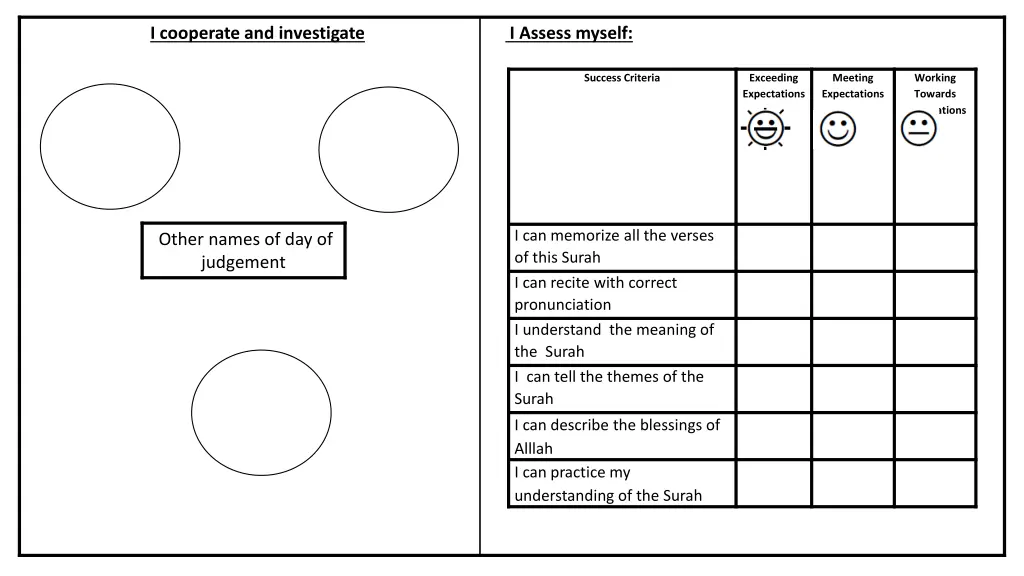 i cooperate and investigate