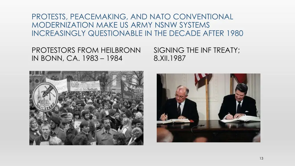 protests peacemaking and nato conventional