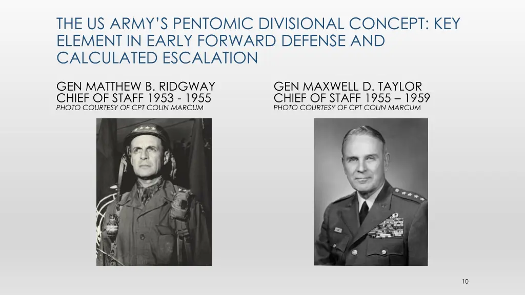 the us army s pentomic divisional concept