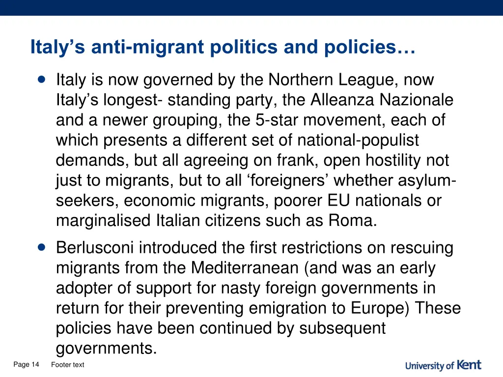 italy s anti migrant politics and policies italy
