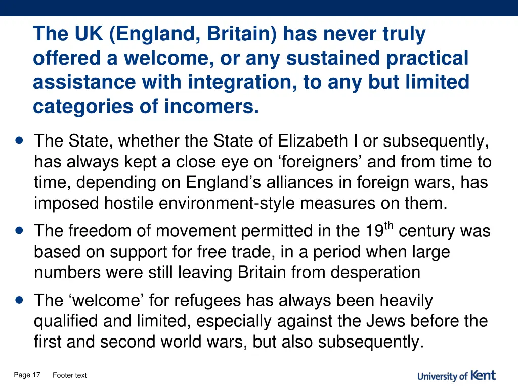 the uk england britain has never truly offered