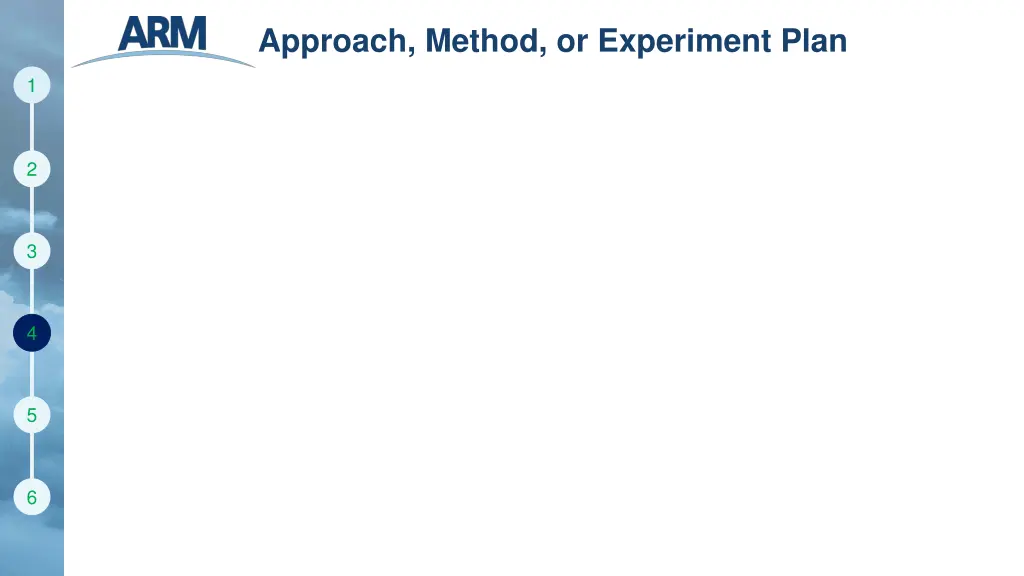 approach method or experiment plan