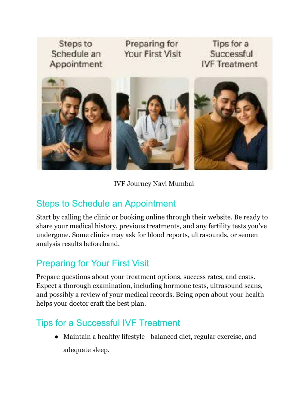 ivf journey navi mumbai