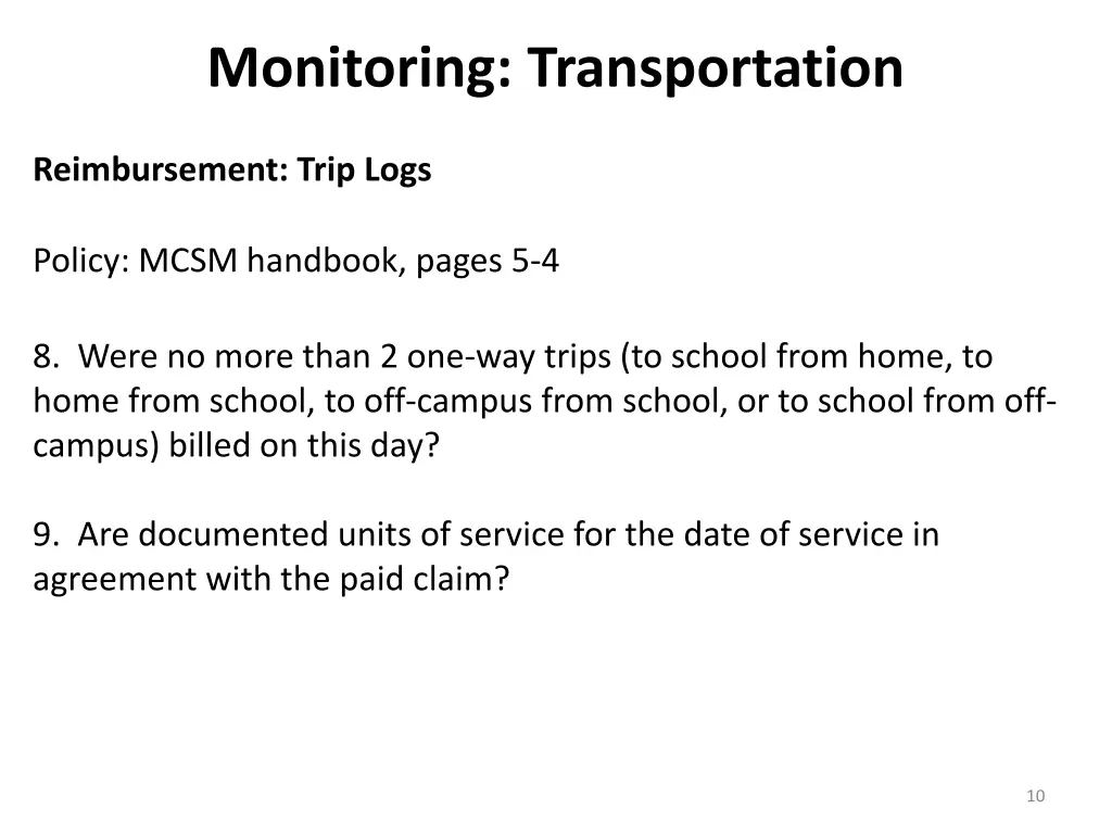 monitoring transportation 3