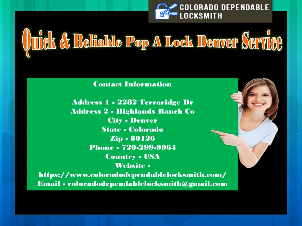 quick reliable pop a lock denver service quick 4