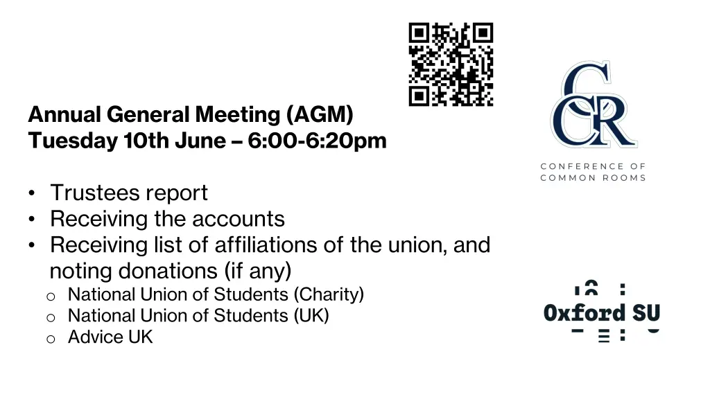 annual general meeting agm tuesday 10th june