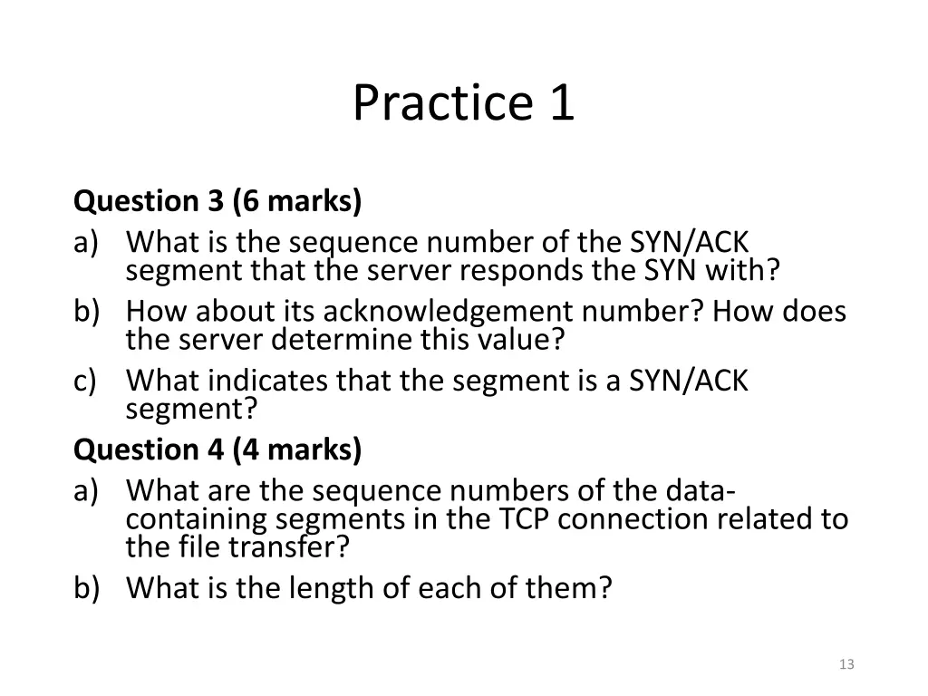 practice 1 2