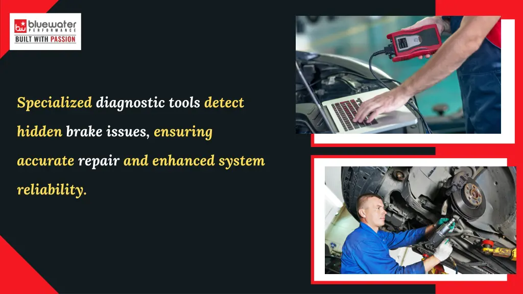 specialized diagnostic tools detect