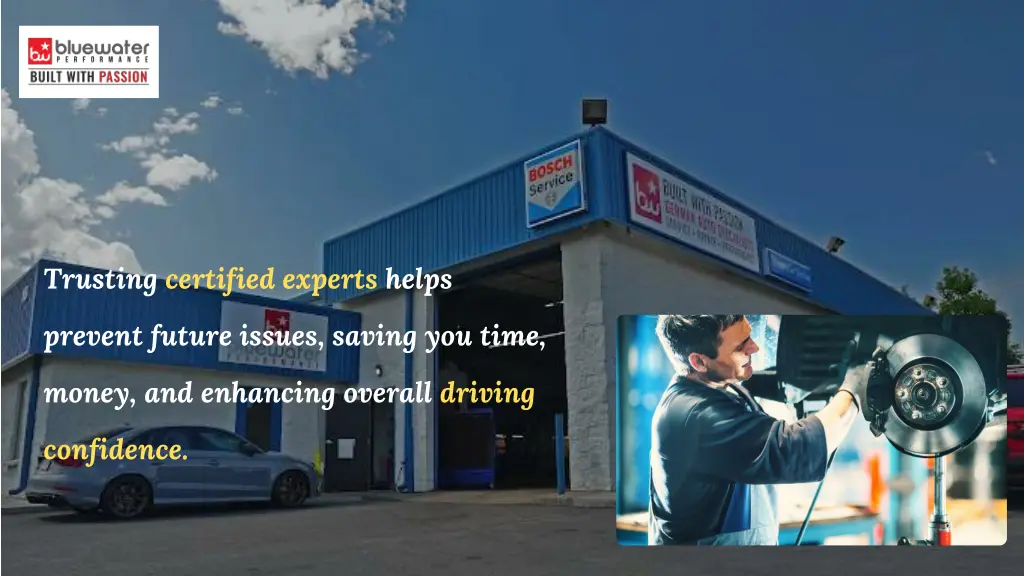 trusting certified experts helps
