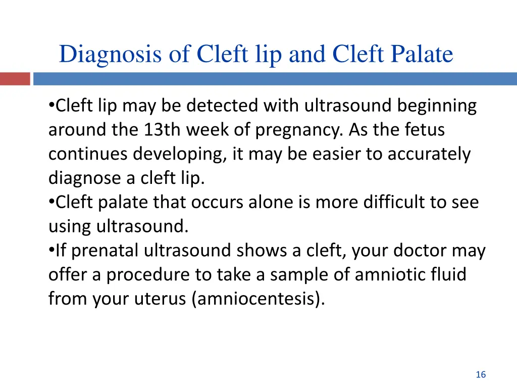 diagnosis of cleft lip and cleft palate 1