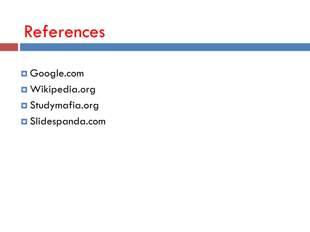 references