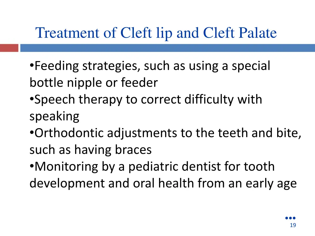 treatment of cleft lip and cleft palate 2