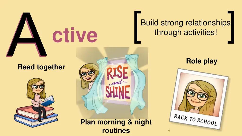 build strong relationships through activities