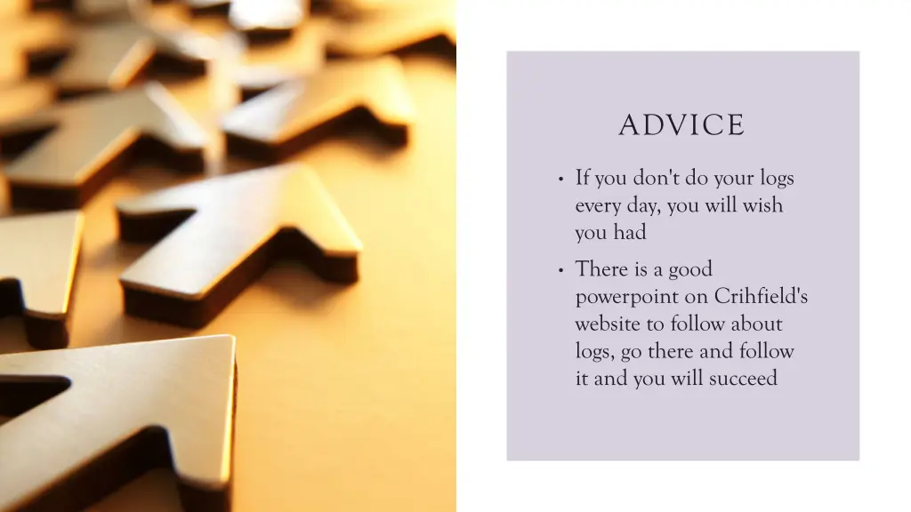 advice
