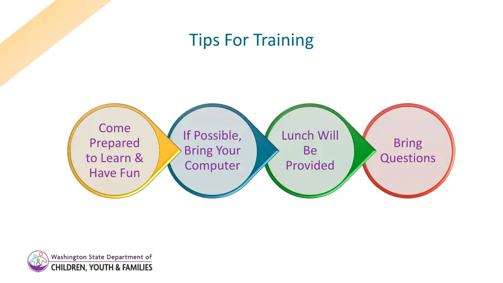 tips for training