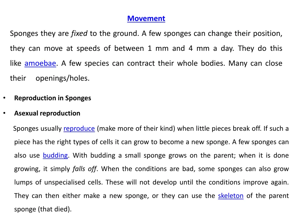 movement