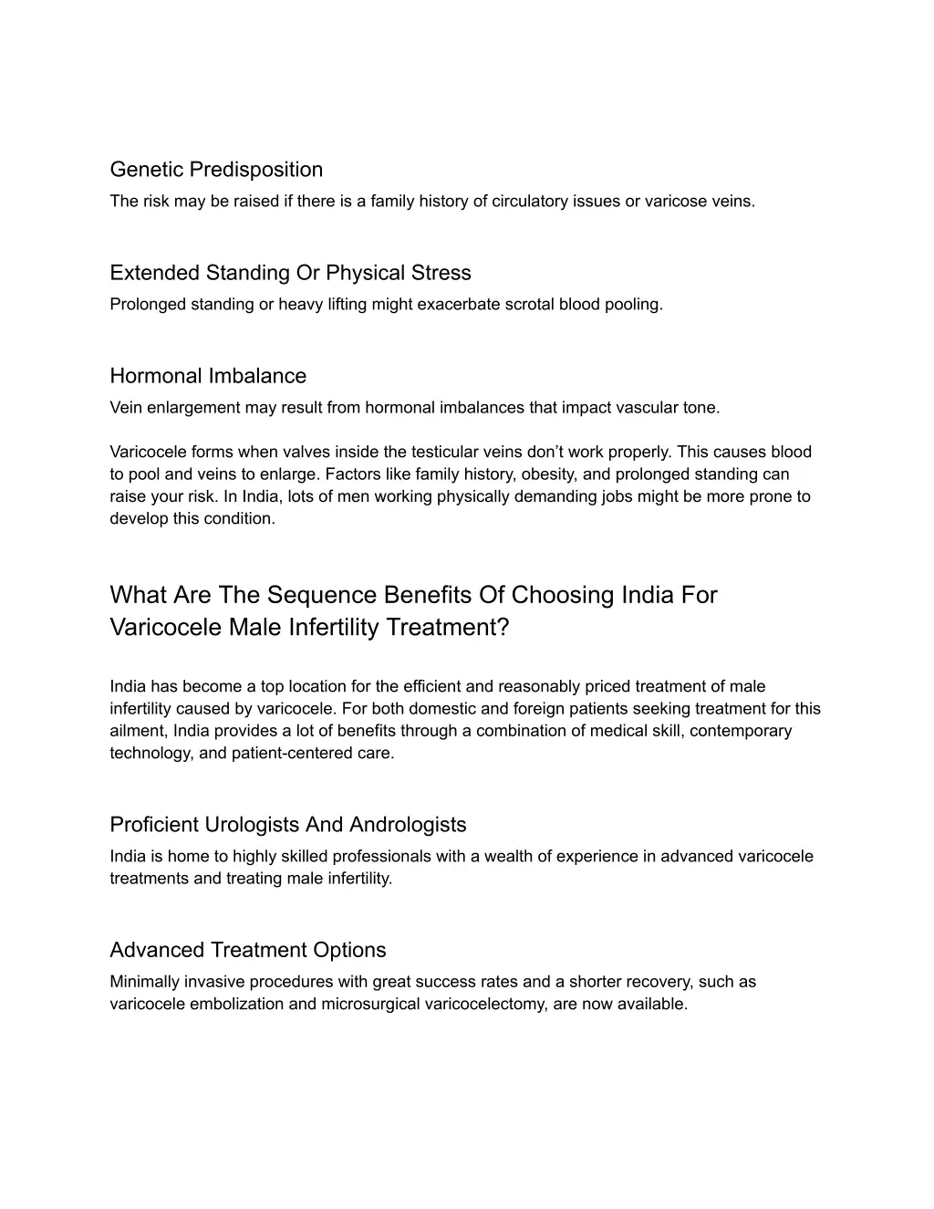 genetic predisposition