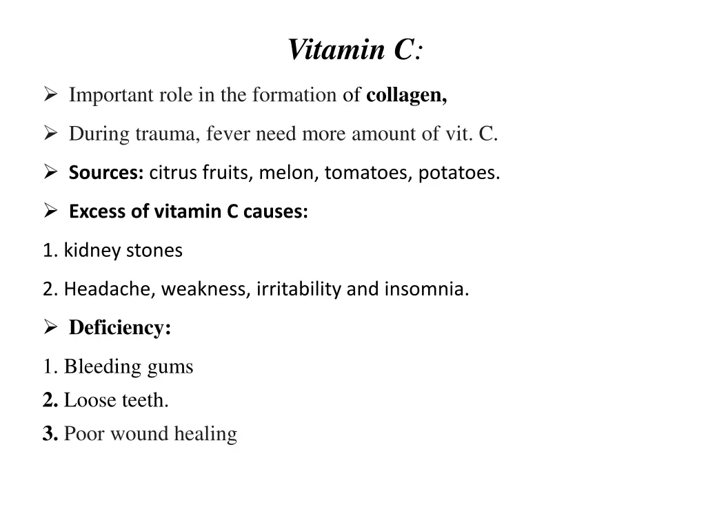 vitamin c