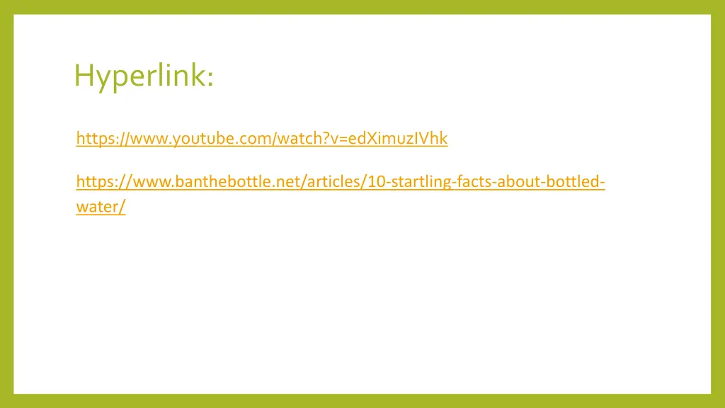 hyperlink