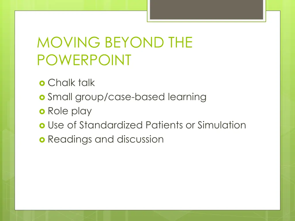 moving beyond the powerpoint 3