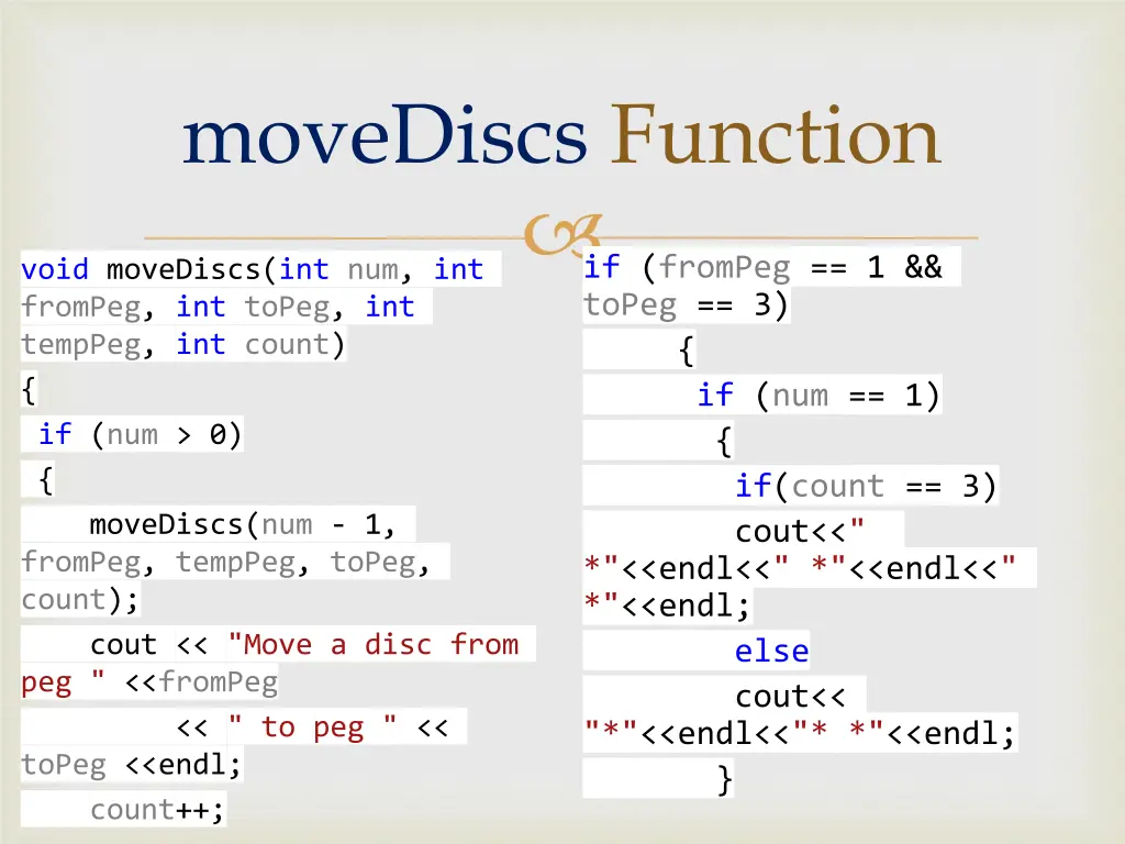 movediscs function