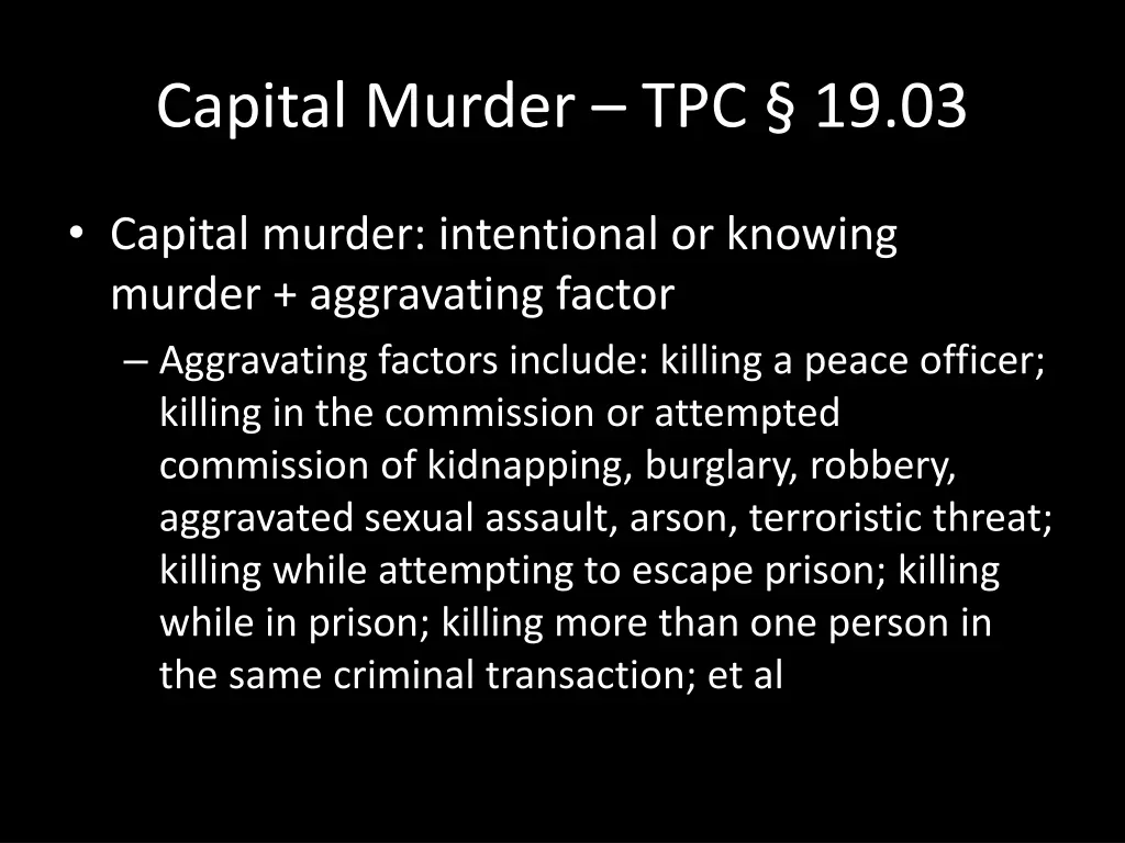capital murder tpc 19 03