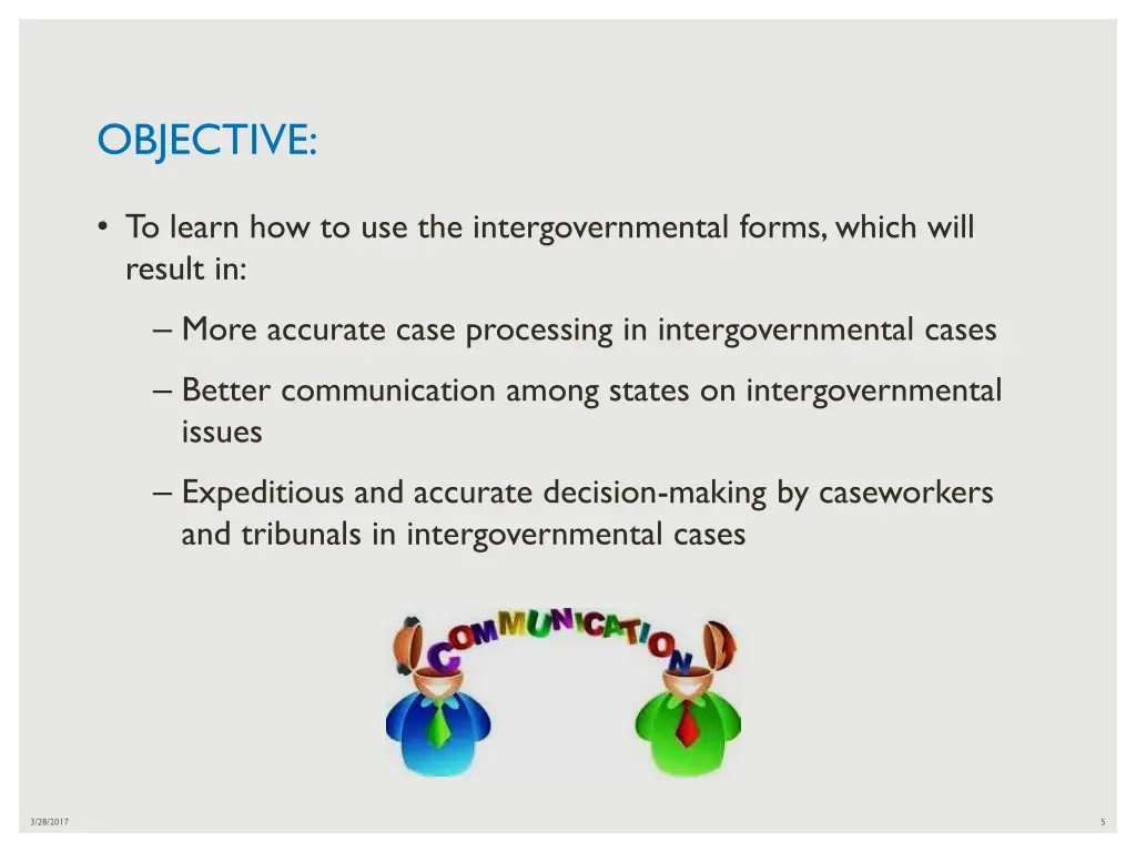 objective