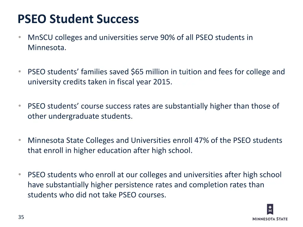 pseo student success