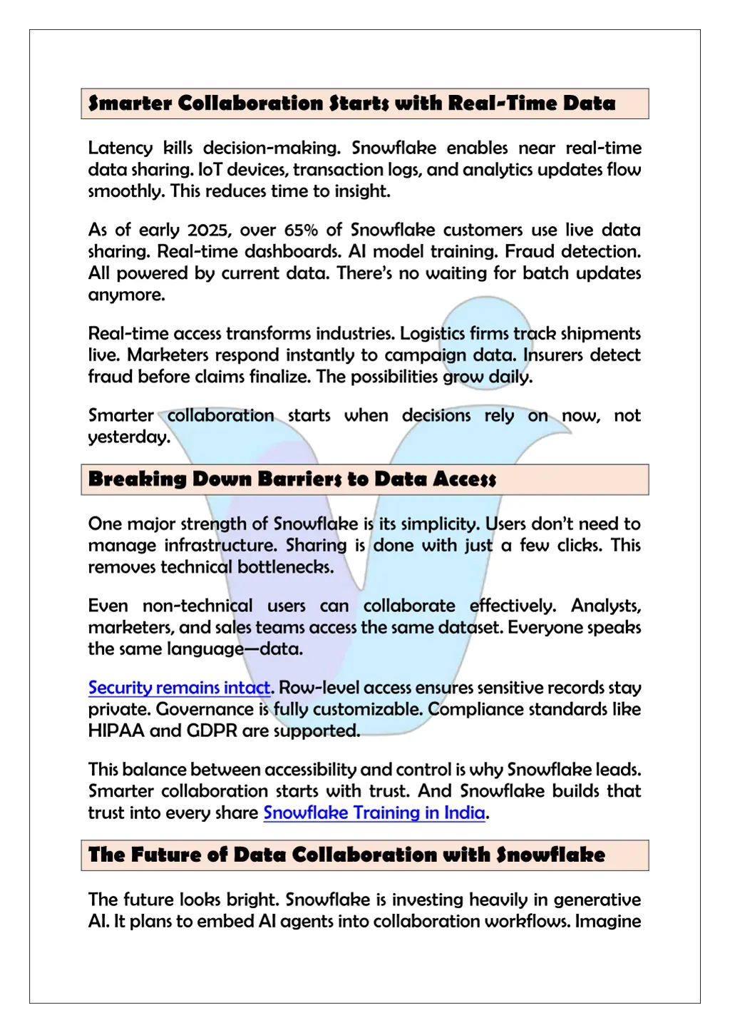 smarter collaboration starts with real time data