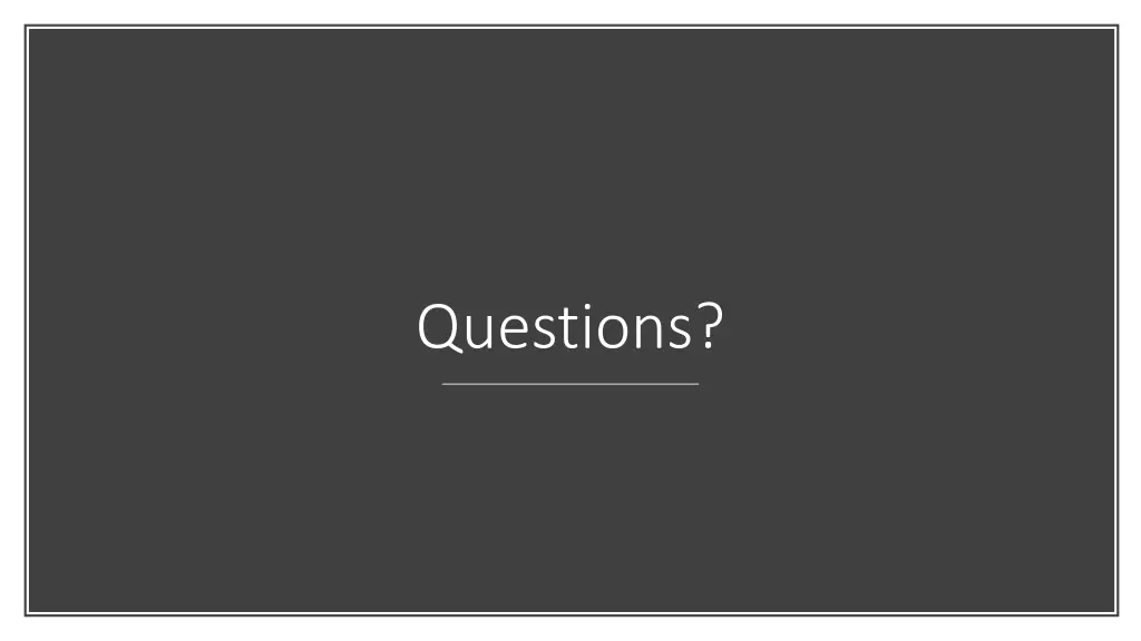 questions