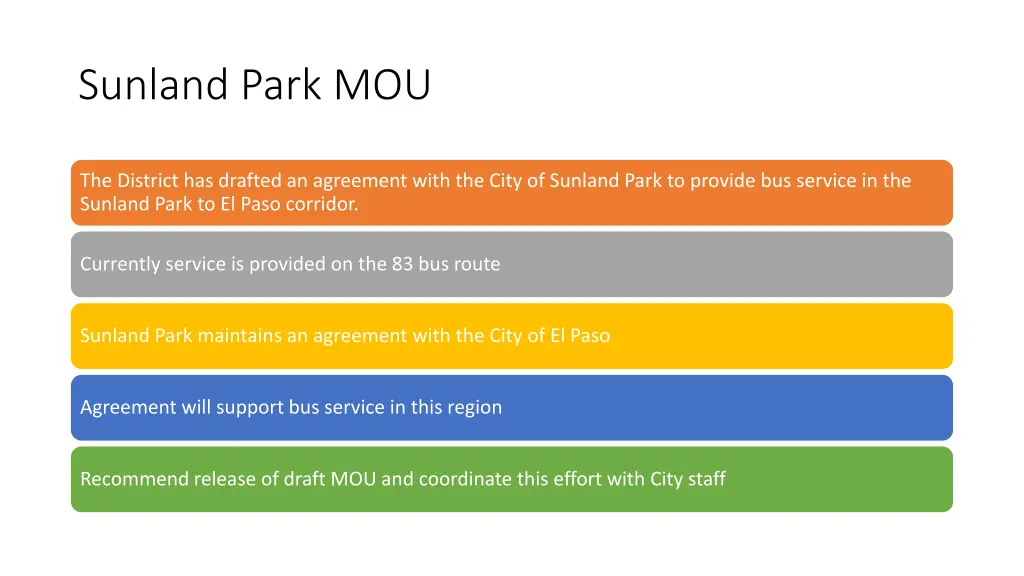 sunland park mou