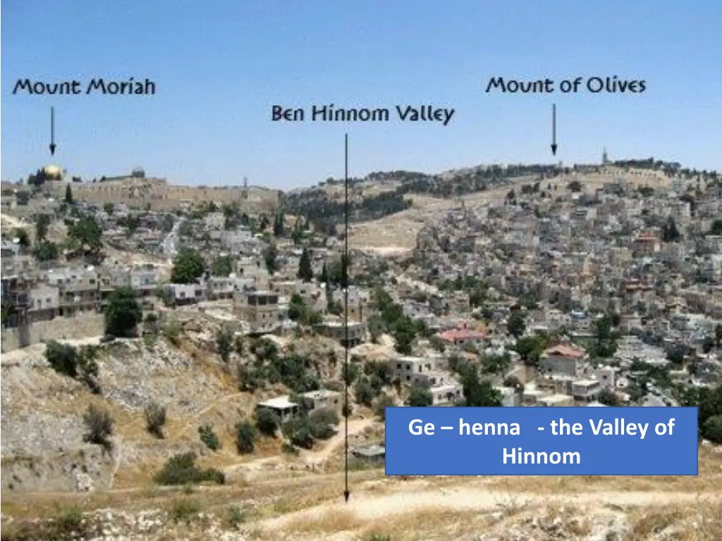 ge henna the valley of hinnom