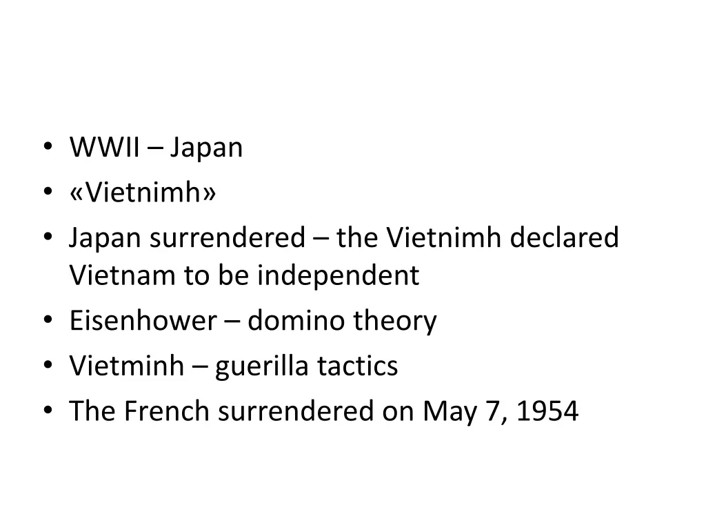 wwii japan vietnimh japan surrendered