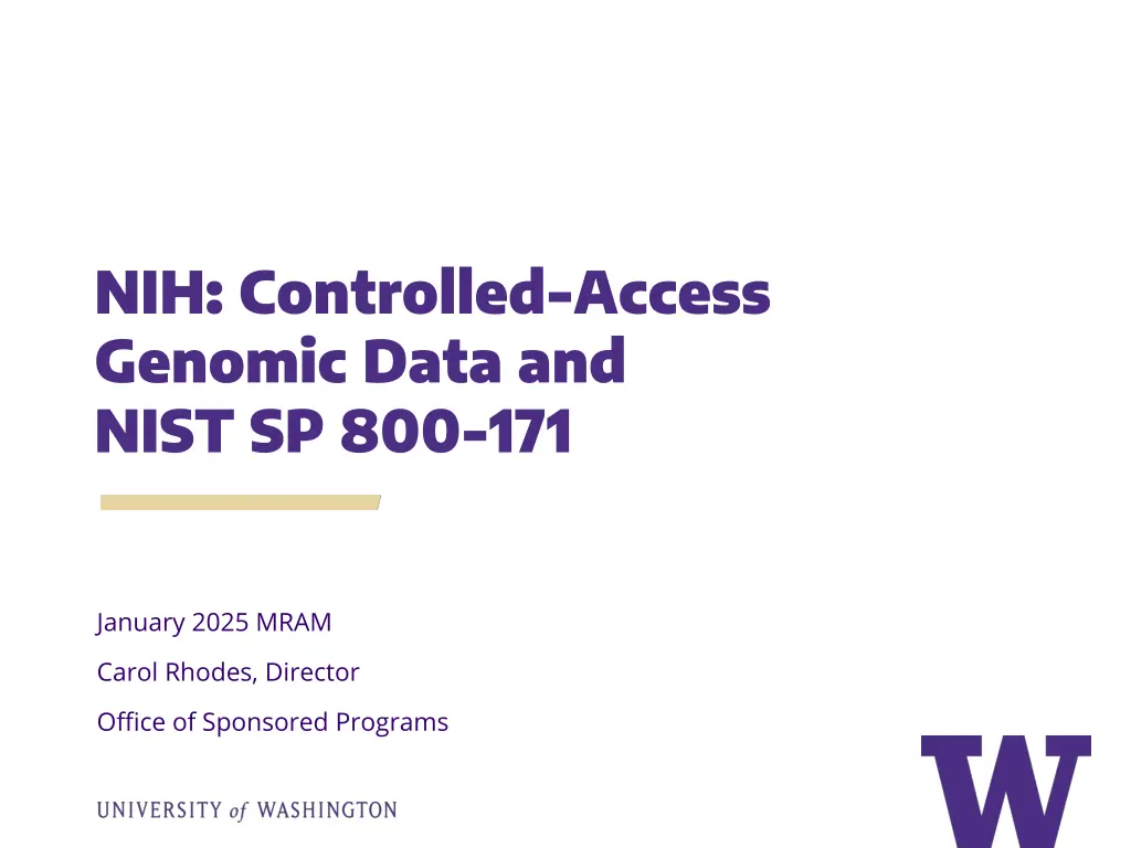 nih controlled access genomic data and nist