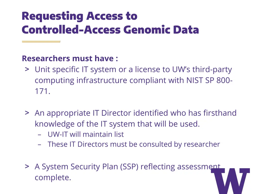 requesting access to controlled access genomic