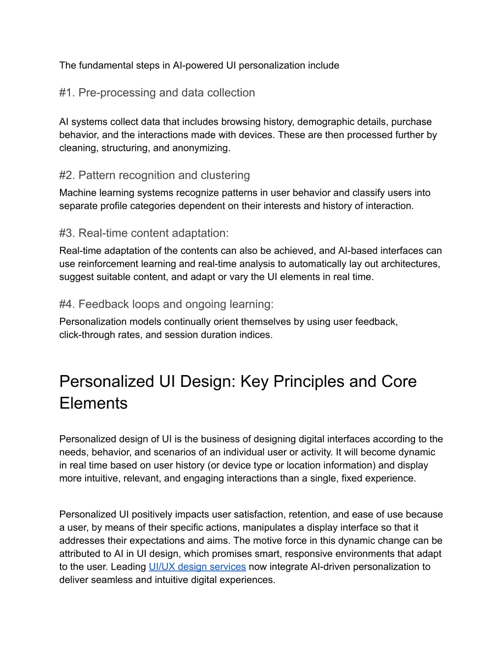 the fundamental steps in ai powered